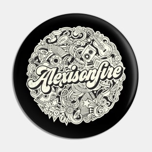 Vintage Circle - Alexisonfire Pin