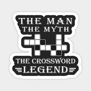 The Crossword Legend Magnet