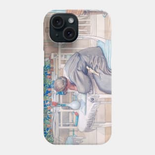 The Night Before the Trip to England by Carl Larsson Phone Case