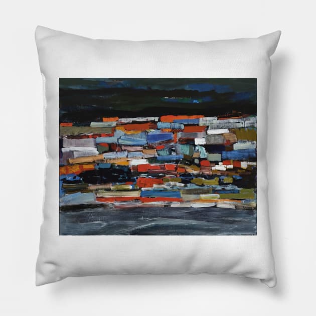 town 1965 - tove jansson Pillow by Bequeat