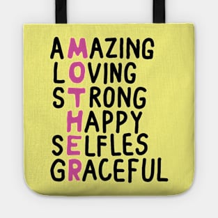 Loving Mom Quote - Best Mom Tote