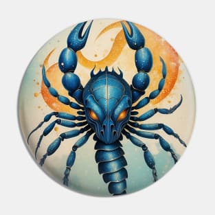 Zodiac Scorpio Pin