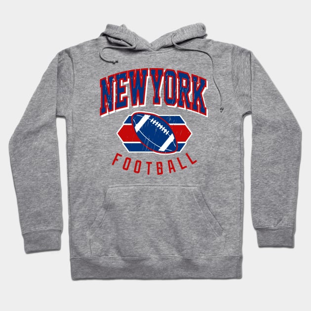 Retro New York Football Crewneck Sweatshirt, NY Giants Merch