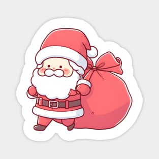 Santa's Christmas Party Magnet