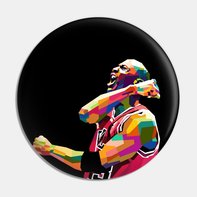 Michael Jordan WPAP Pin by awangwidyatama