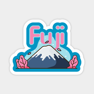 Fuji Mountain Magnet