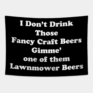 LAWNMOWER BEER Tapestry