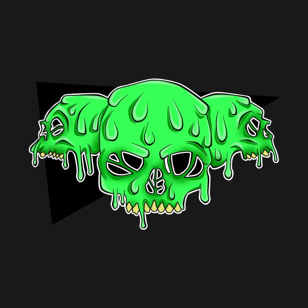 GREEN SKULL by MAMACHU360