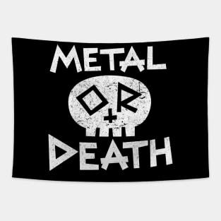 Metal or Death Tapestry