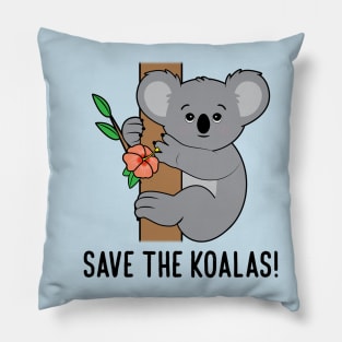 Save the Koalas! Pillow