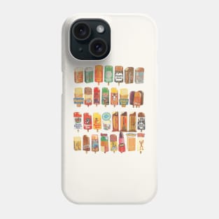 Vintage 70s Ice Creams and Lollies Phone Case
