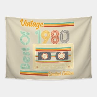 Vintage Best Of 1980 Limited Edition Tapestry