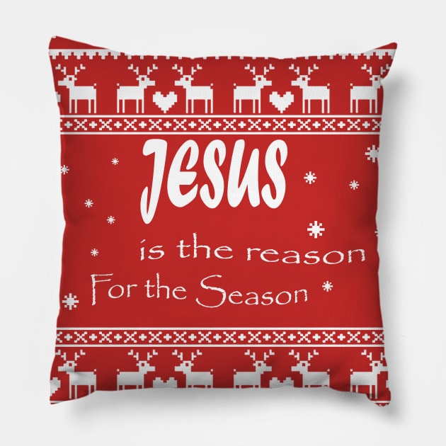Christmas - Jesus is the reason Pillow by joyTrends
