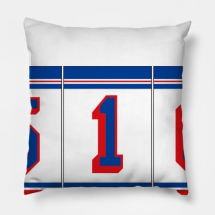 Rep your Area Code (NYR 516) Pillow