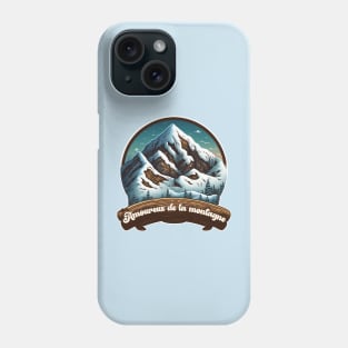 Amoureux de la montagne #1 (Mountain Lover) Phone Case