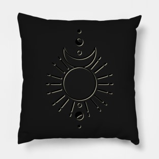 The Sun and Moon Pillow