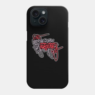 Graffiti tag sticker / letter Phone Case