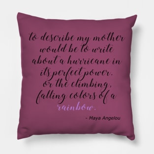 Mothers Day- perfect storm Pillow