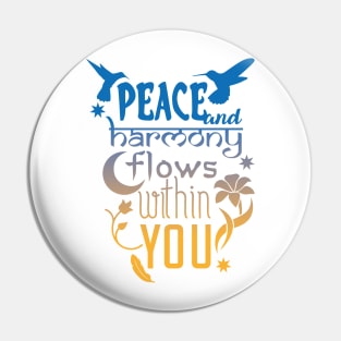 Overwatch - Zenyatta - Peace and Harmony Pin