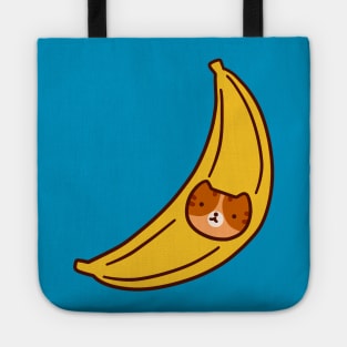 Banana Tabby Cat Face Tote