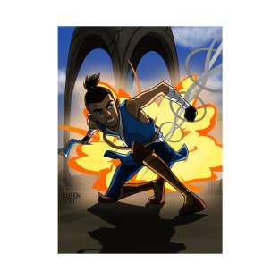 Sokka vs Combustion man T-Shirt