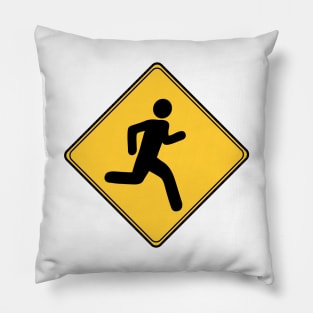 Road Sign - Runner Pillow