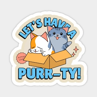 Cute Kittens Cute Kitty Funny Cats Love Magnet