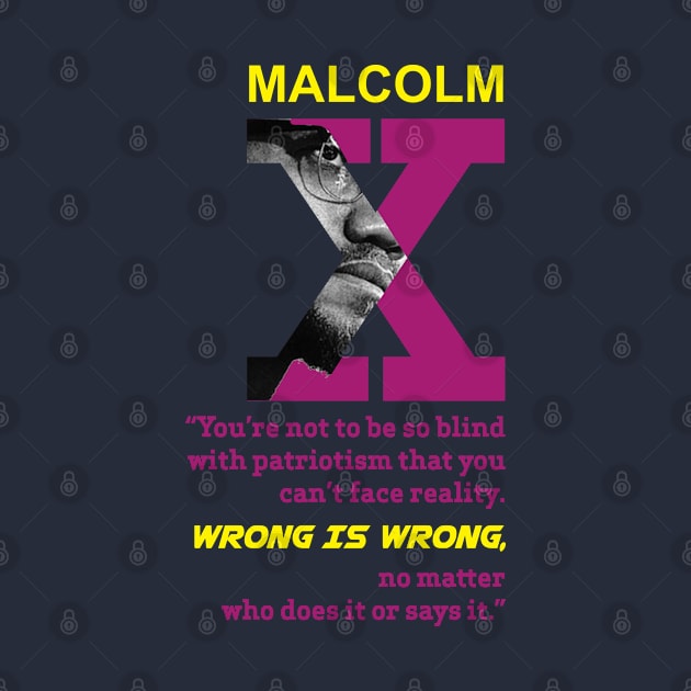 Malcolm X quote by ZUNAIRA