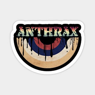 Melted Vinyl - Anthrax Magnet