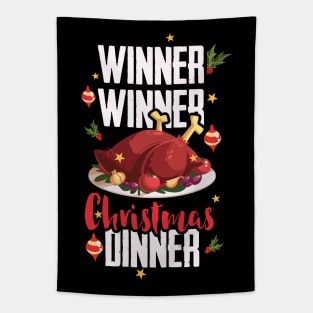 Winner Winner Christmas Dinner Tapestry