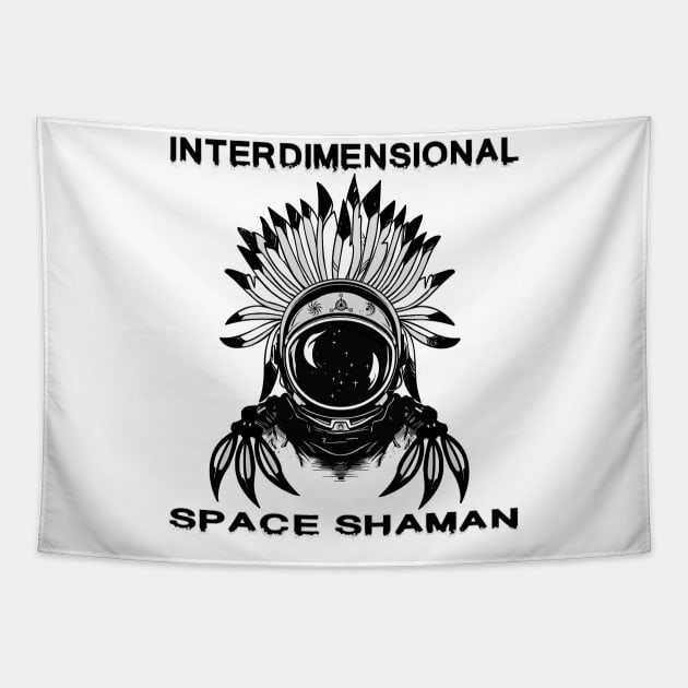 SPACE SHAMAN Tapestry by Tripnotic