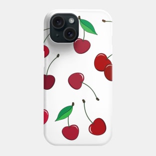 Juicy Cherries Pattern Phone Case