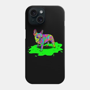 Colorful Frenchie Phone Case