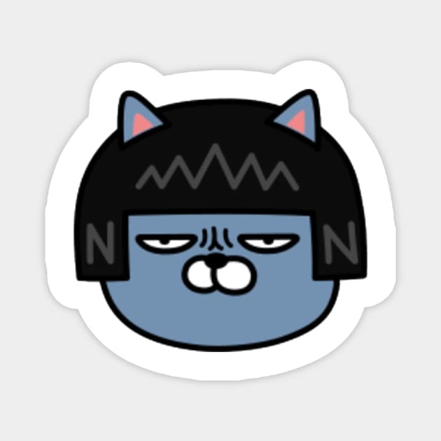 KakaoTalk Friends Ned (Frown) Magnet by icdeadpixels