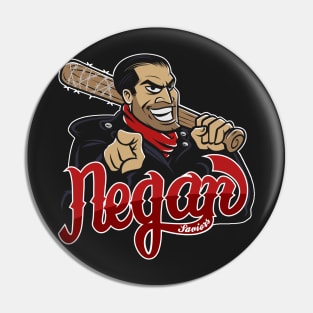 Negan Baseball Club Pin