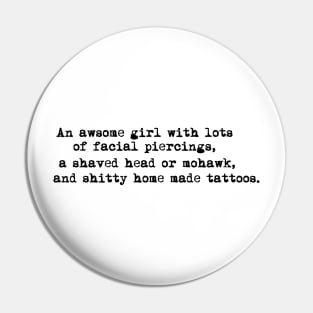 Girl Pin