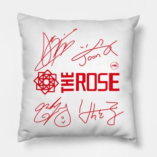 fanart signature of the group the rose Pillow