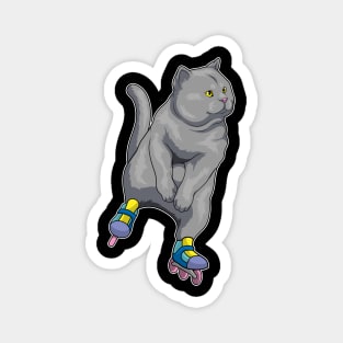 British Shorthair Inline skating Roller skates Magnet