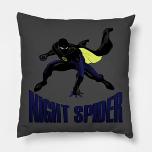 Night Spider 4 Pillow