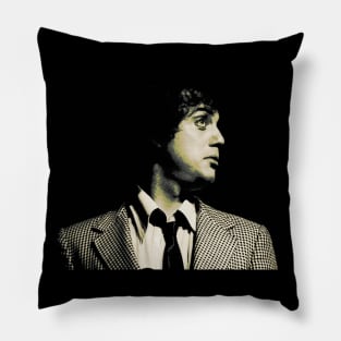 Billy Joel Retro Style Pillow