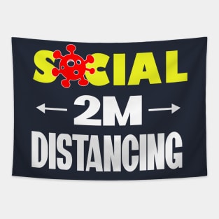 SOCIAL DISTANCING T-SHIRT Tapestry