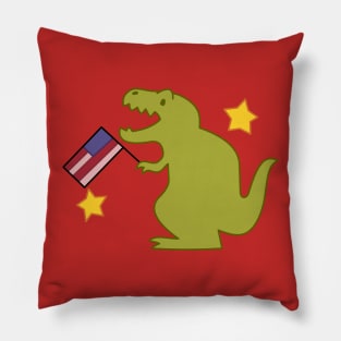 Patriotic T-Rex - Soos' Collection Pillow