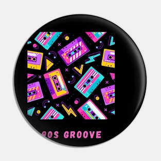 90s Grove Music Pin