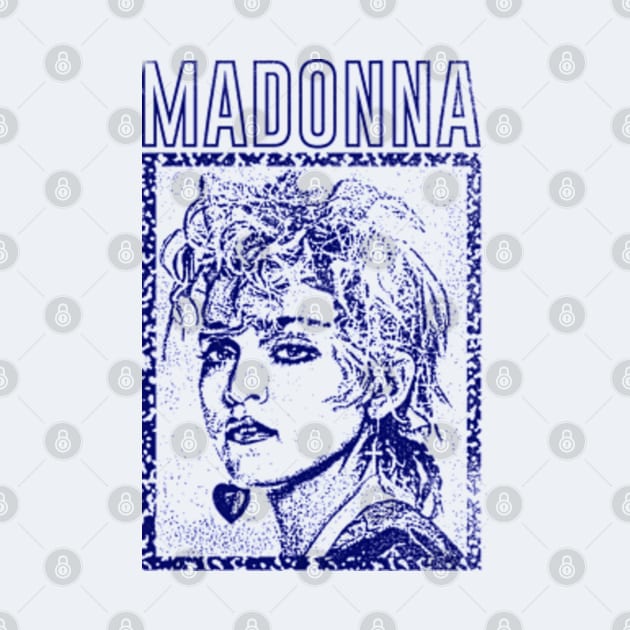 Madonna // Vintage Faded Style Original Punksthetic Design by DankFutura