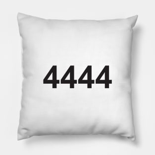 Angel number 4444 Pillow