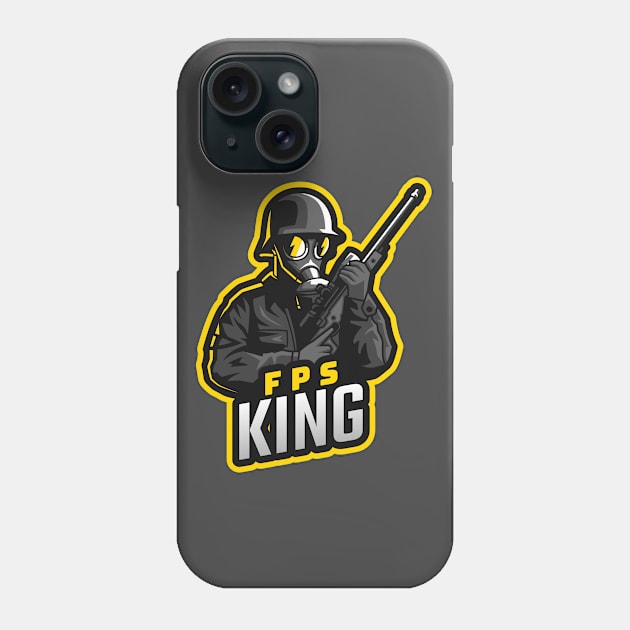 FPS King Phone Case by Dead Presidents Studio