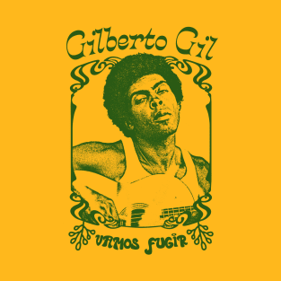 Gilberto Gil \/\/\/ Retro Original Fan Art Design T-Shirt