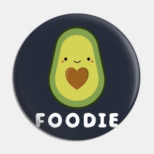 Cute and kawaii foodie avocado Pin