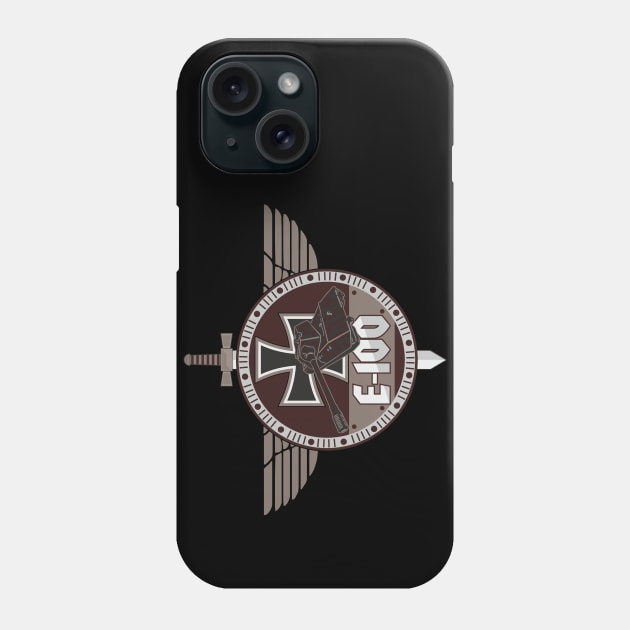 German super-heavy tank E-100 Edit Phone Case by FAawRay