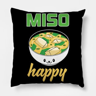 Miso Soup Miso Happy Pillow